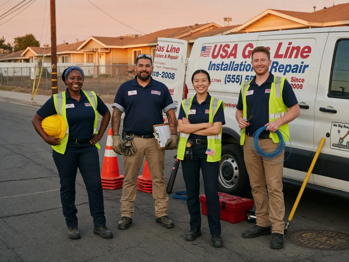 Gas Line Installation company in Woodbine, MD